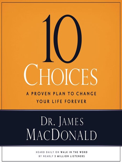 Title details for 10 Choices by James MacDonald - Available